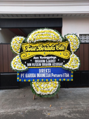 Papan Bunga Duka di Sendangadi