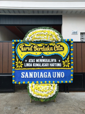 Papan Bunga Duka di Sendangadi