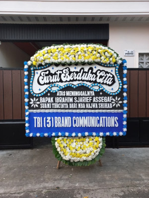 Papan Bunga Duka di Sendangadi